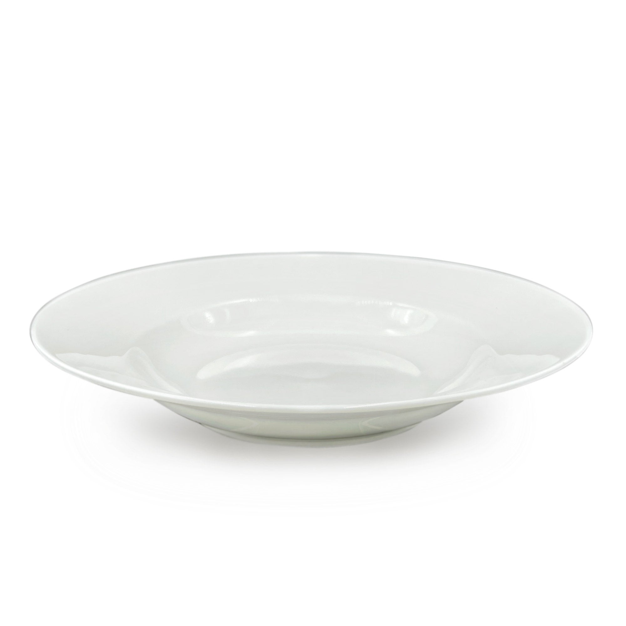 Premium Lucerne White Rim Soup Bowl - Elegant Porcelain Dish for Soups, Stews & Cereals - Perfect for Dining, Entertaining & Restaurant Use