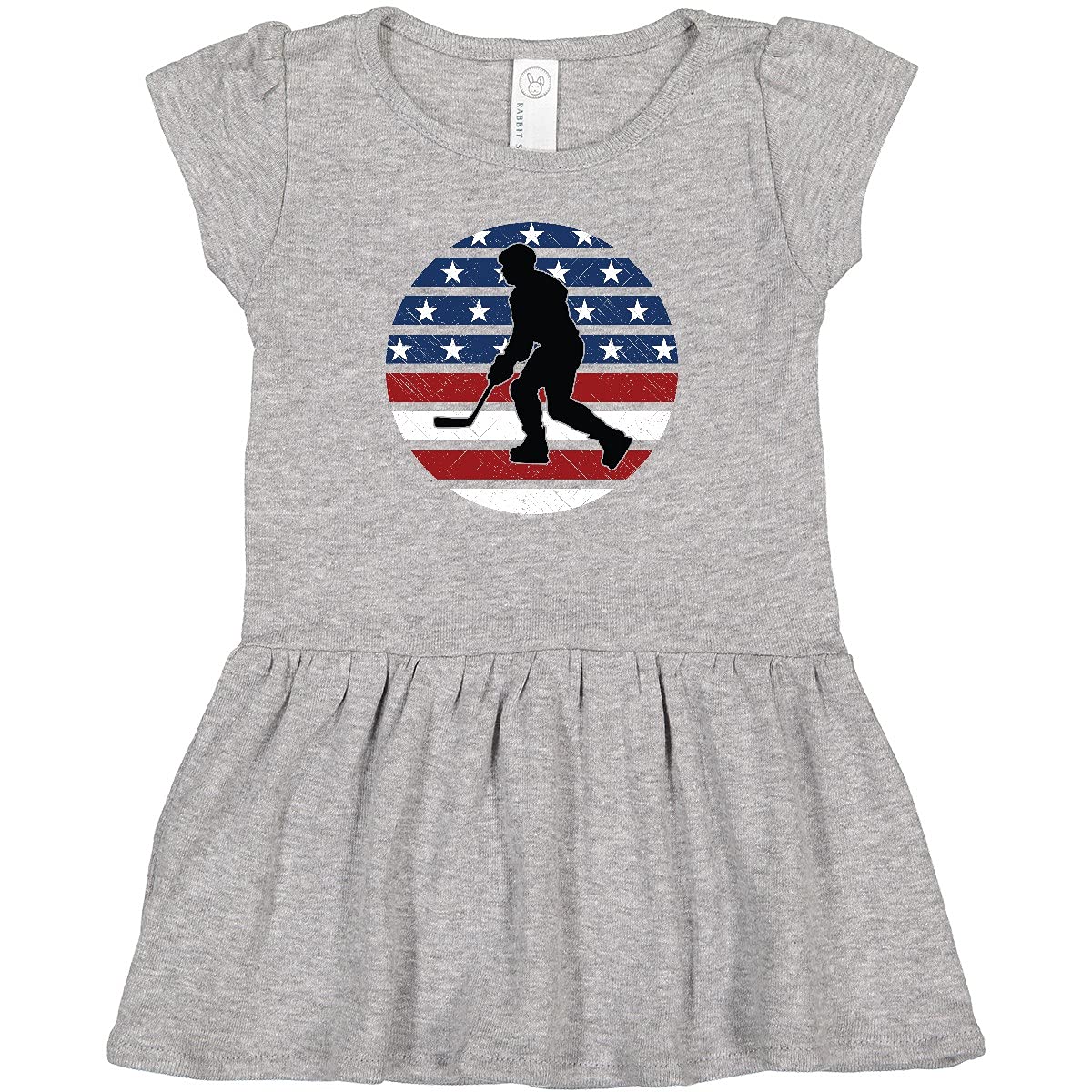 Inktastic Ice Hockey Fan Coach Player Infant Dress - Adorable Hockey Themed Baby Outfit for Games, Parties & Fan Events