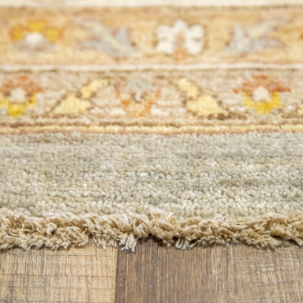 Handmade Oushak Area Rug 100% Wool 10'0