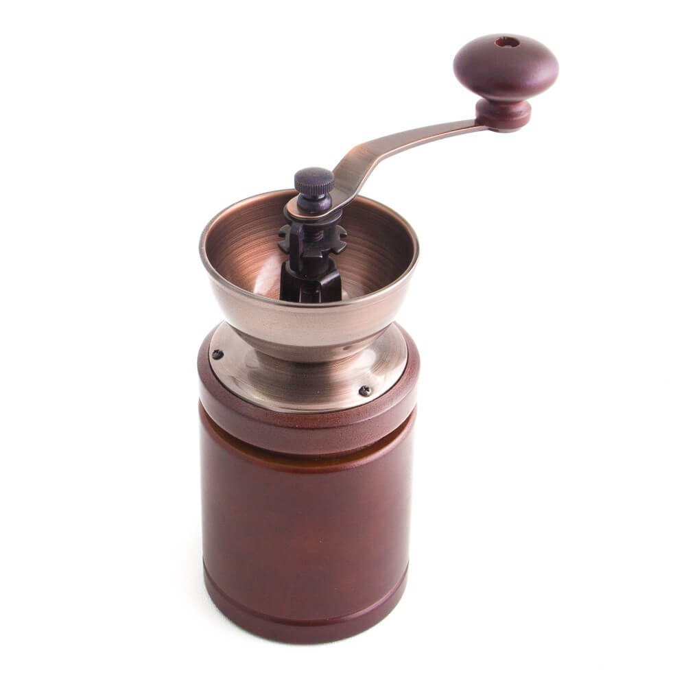 Premium Yama Hand Coffee Grinder - Manual Burr Mill for Espresso, French Press & Pour Over - Portable Coffee Bean Grinder for Travel, Camping & Home Brewing