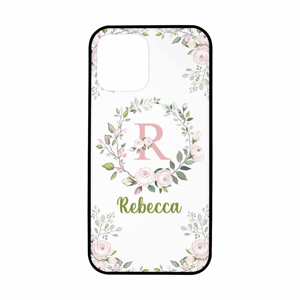 Personalized Name iPhone Case for iPhone 13/12/11/XS/XR/8/7 Series - Custom Engraved Phone Cover with Your Name - Perfect Gift for Boyfriend, Girlfriend, Friends & Family - Ideal for Daily Use, Travel & Special Occasions