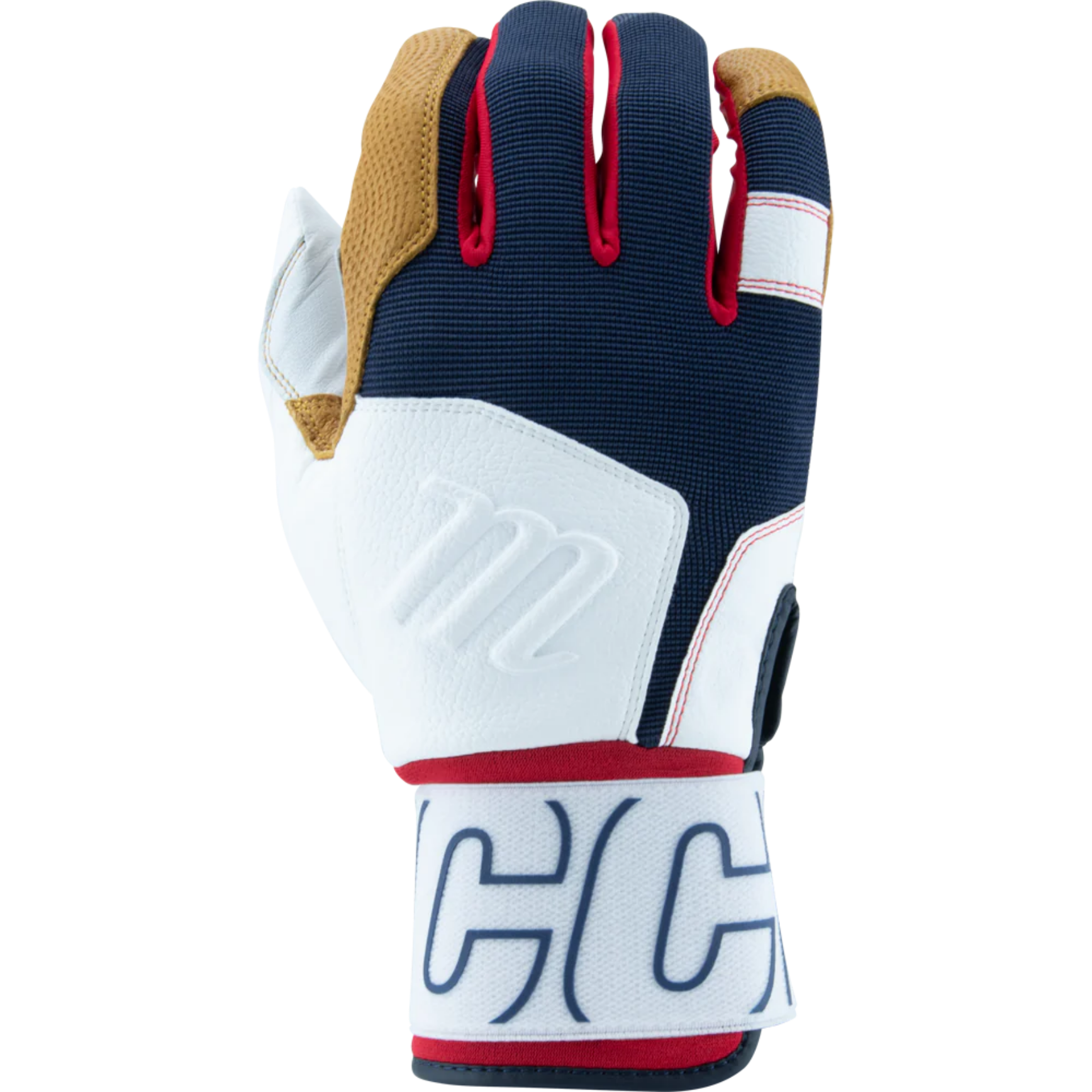 Marucci Blacksmith V2 Full Wrap Youth Batting Gloves - Baseball & Softball Training Gear for Kids & Teens - Perfect for Hitting Practice, Games & Fielding