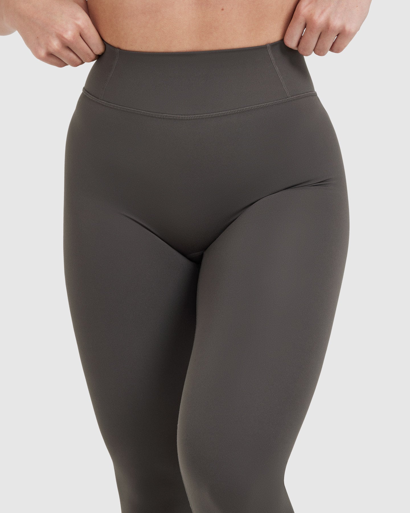 Timeless High Waisted Leggings for Women - Deep Taupe Yoga Pants | Perfect for Workout, Yoga & Everyday Wear
