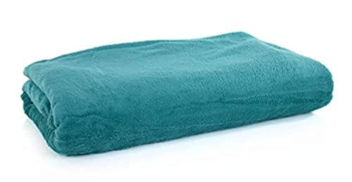 Soft Polyester Fleece Throw Blanket for Couch & Bed - Cozy Lightweight Fuzzy Blanket for Fall Décor, 87” x 108” XL (Light Green) - Perfect for Snuggling on Sofa, Reading Nook & Seasonal Home Decor