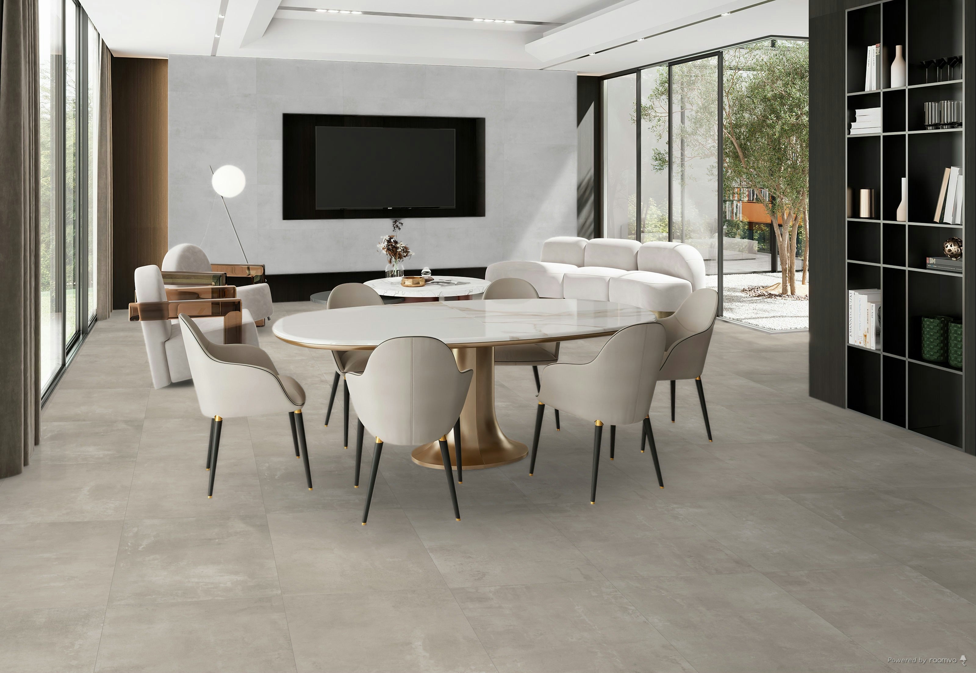 Premium TAU TEBA Flooring Tiles - 24