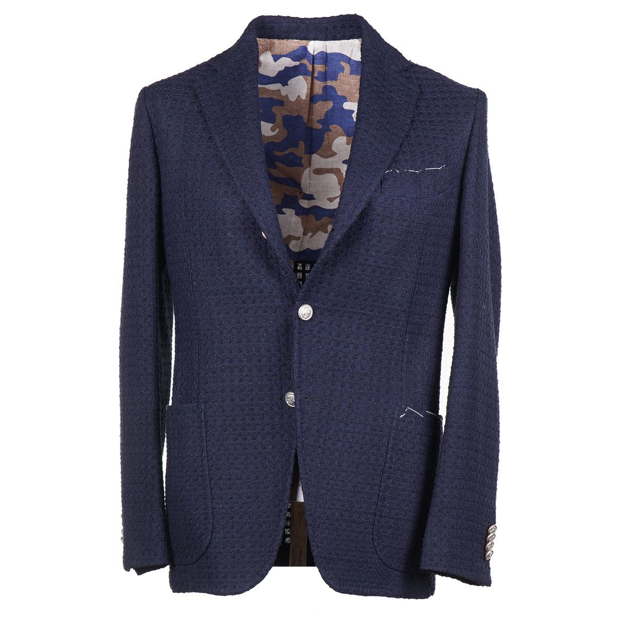 Sartorio Men's Woven Linen Blend Sport Coat - Lightweight Summer Blazer for Business Casual & Wedding Attire