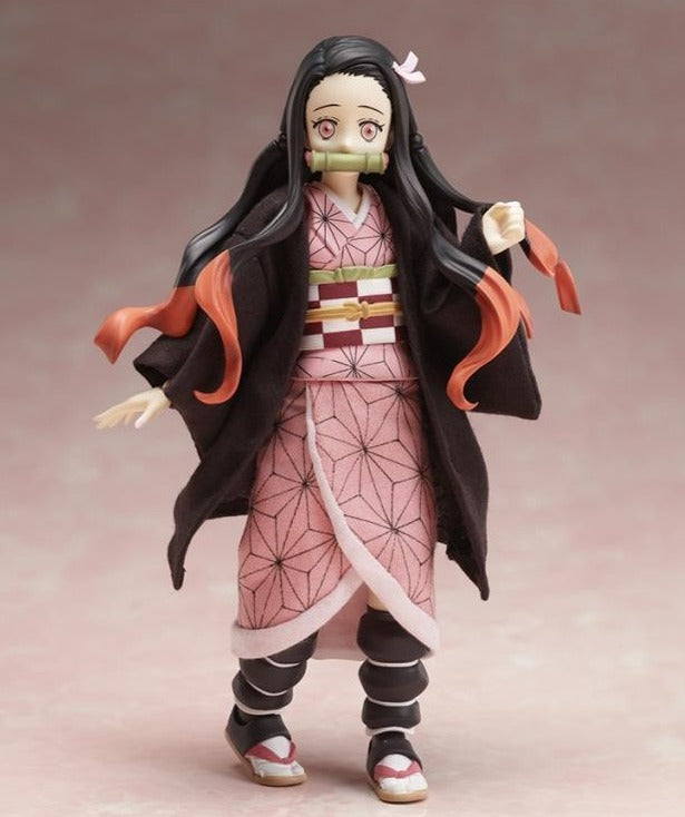 Aniplex BUZZmod 1/12 Demon Slayer: Kimetsu no Yaiba Nezuko Kamado Collectible Action Figure - Perfect for Anime Fans, Display & Cosplay Props