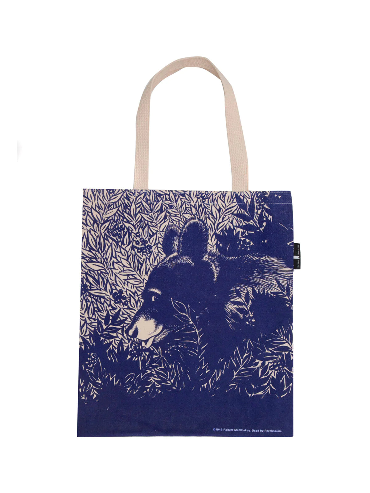 Blueberries for Sal Tote Bag - Durable Canvas Book Tote - Perfect for Groceries, Beach & Library - Cute Children's Book Inspired Shopping Bag