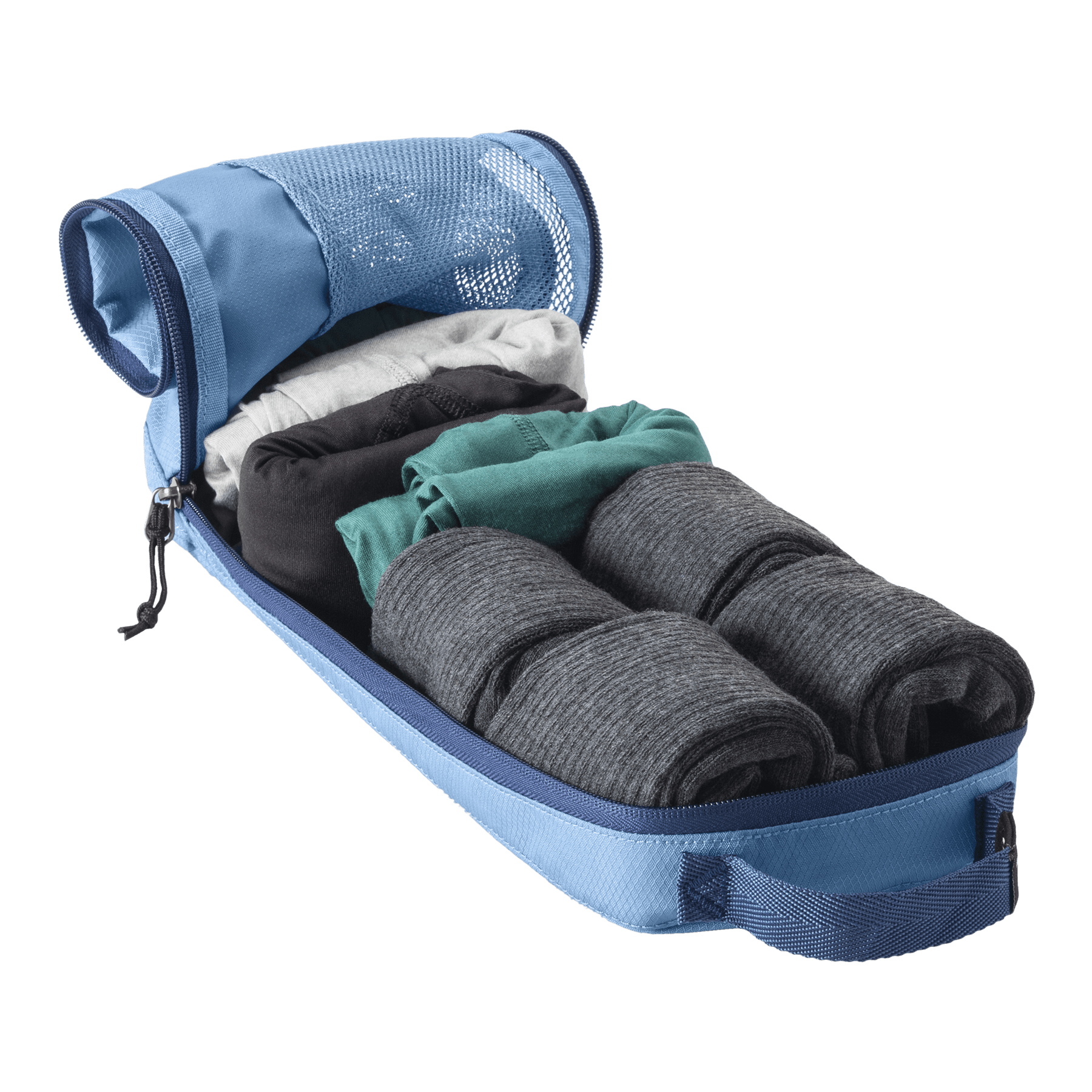 Eagle Creek Pack It Reveal Slim Cube M - Compact Packing Organizer for Travel, Hiking & Camping - Perfect for Toiletries, Electronics & Accessories