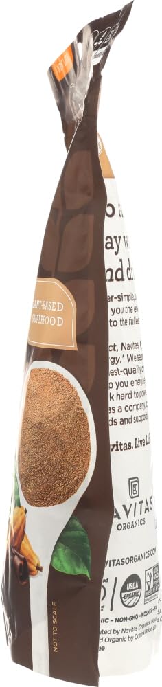 Organic Cacao Powder by Navitas Naturals - 16oz (Pack of 3) | Unsweetened, Non-GMO, Gluten-Free | Perfect for Baking, Smoothies & Healthy Desserts