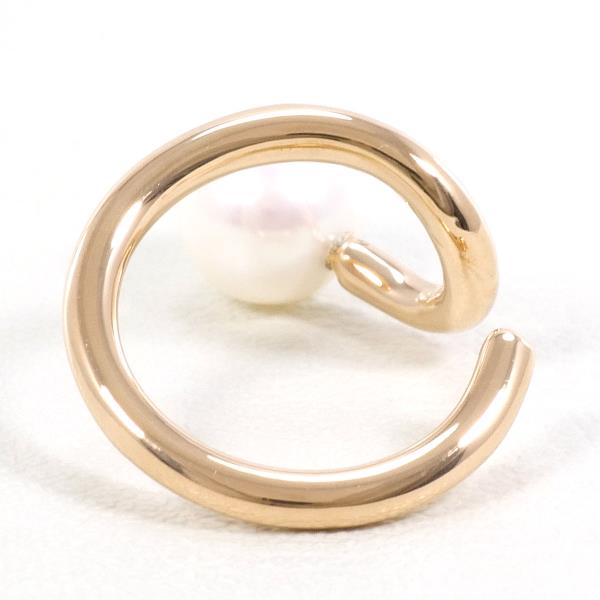 18K Pink Gold Pearl Ear Cuff Single - Elegant Dainty Ear Cuff Jewelry for Women, Perfect for Parties, Weddings & Everyday Wear