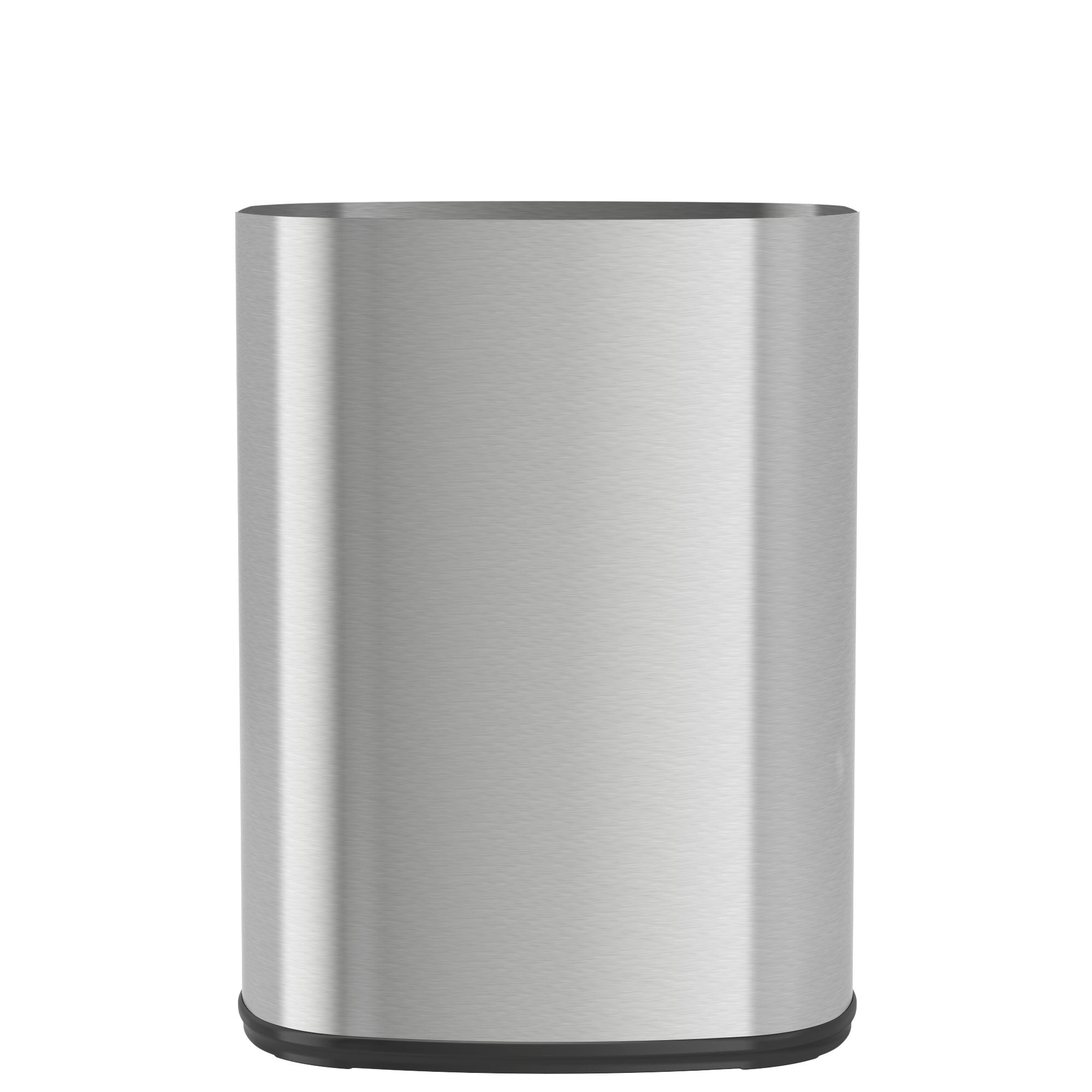 PTL13OSS Model Stainless Steel Trash Can with Lid - Durable Kitchen & Office Waste Bin for Home, Restaurant & Commercial Use
