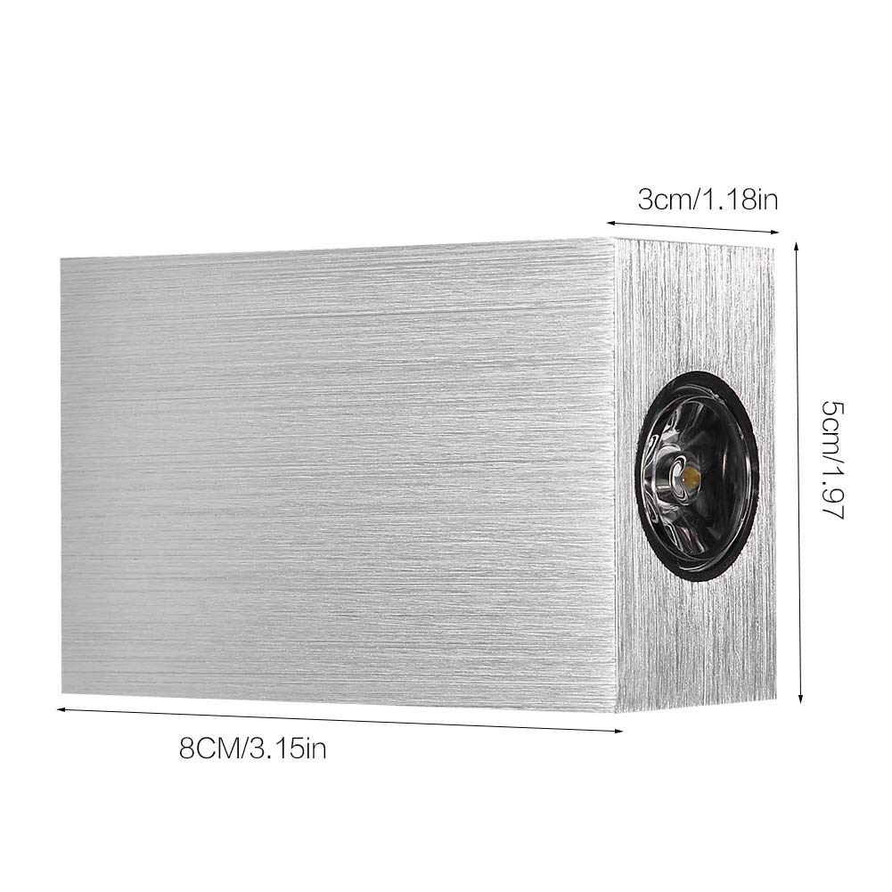Outdoor LED Wall Light - Waterproof Garden Corridor Lighting for Pathways, Patios & Entryways | Indoor/Outdoor Use | Durable & Energy-Efficient Landscape Lighting
