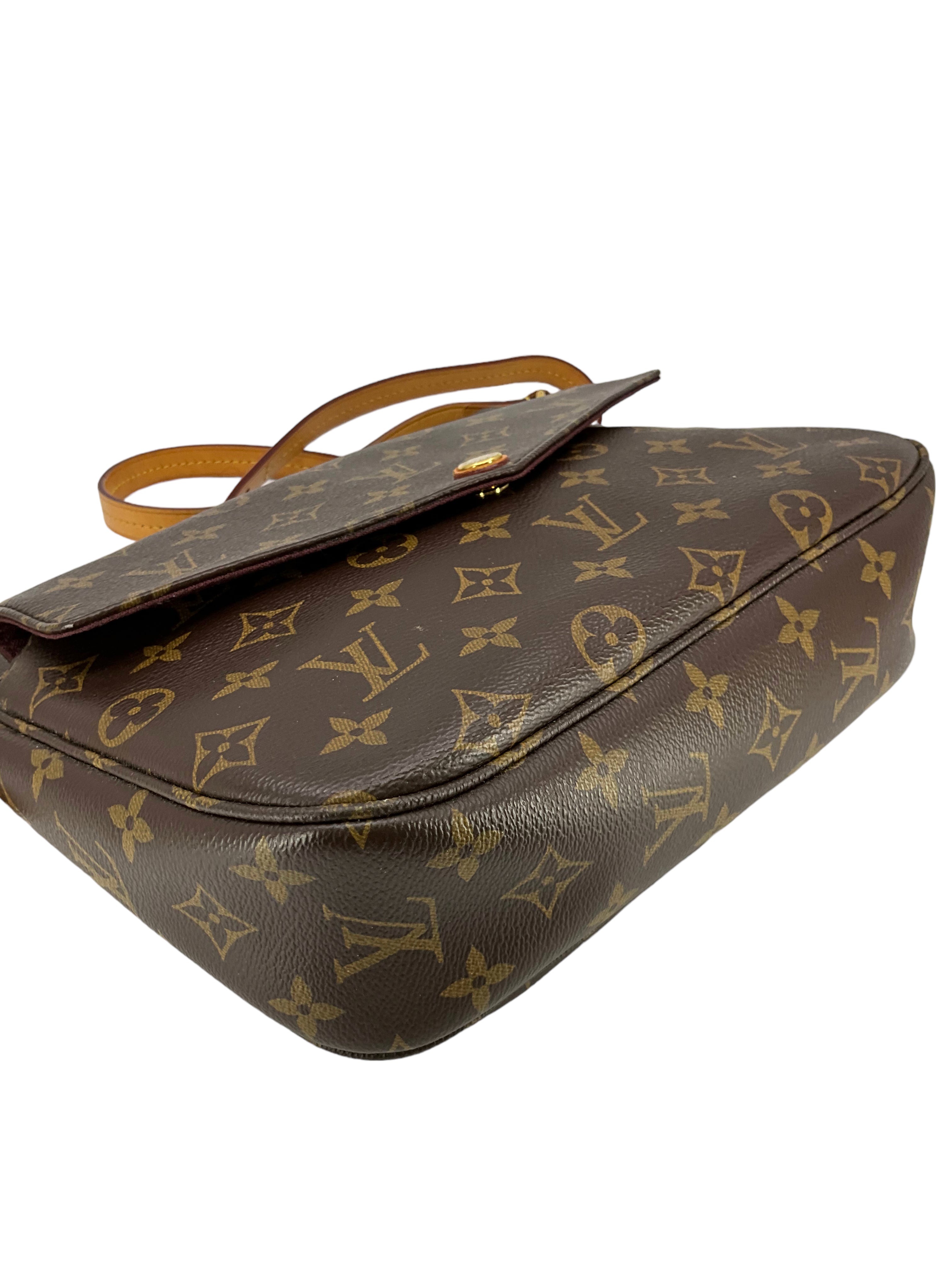 Authentic LOUIS VUITTON Monogram Canvas Mabillion Handbag - Luxury Designer Shoulder Bag for Women | Perfect for Work, Travel & Evening Events