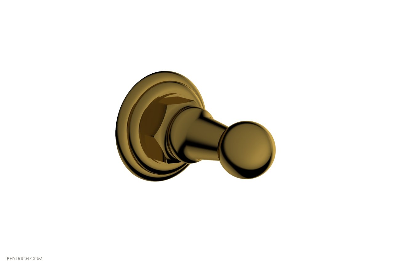 HEX TRADITIONAL Rustic Wall Mounted Robe Hook - 500 Series 76mm - Perfect for Bathroom, Bedroom, or Entryway Organization
