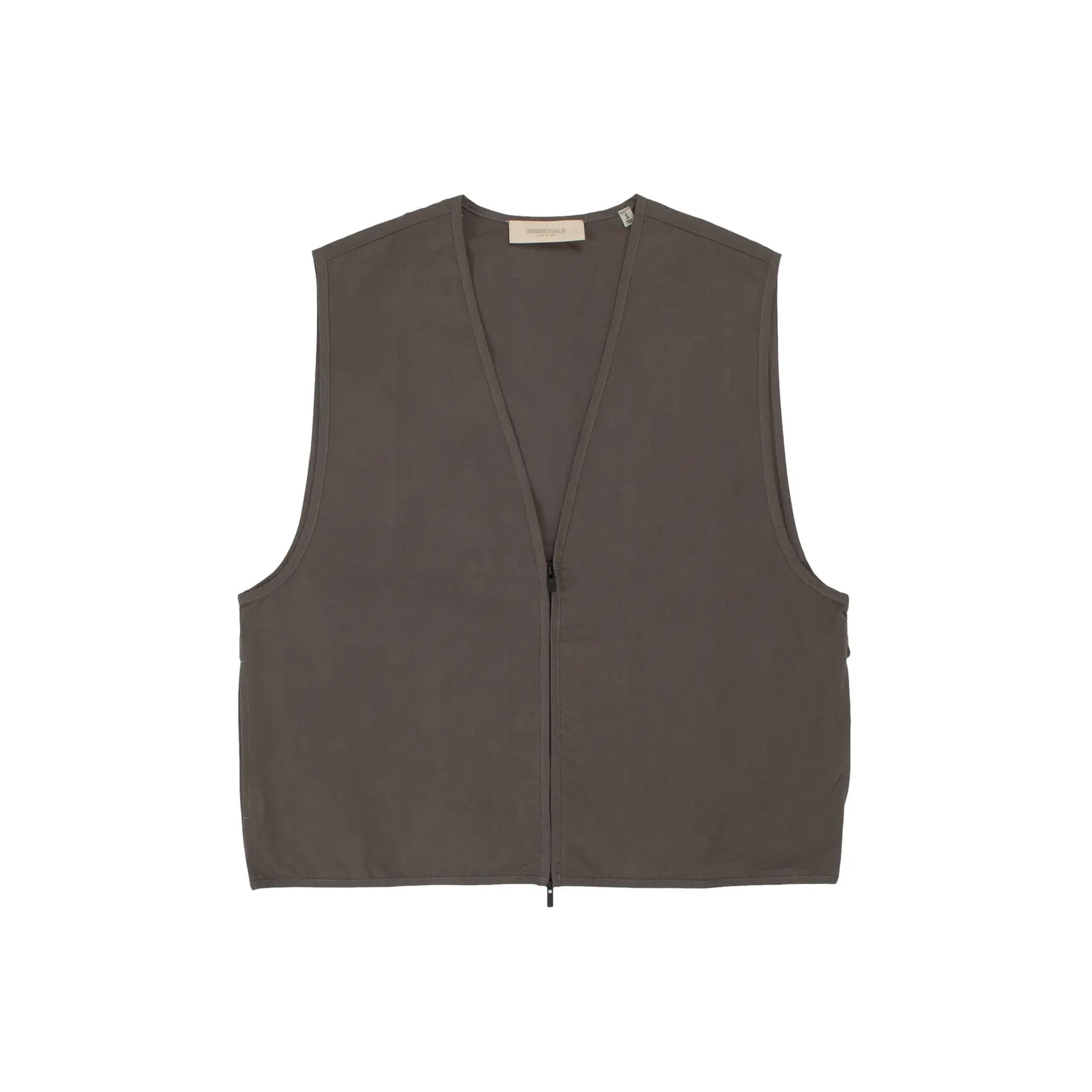 Fear of God Essentials Vest 'Off Black' (2022) | Men's Casual Streetwear Puffer Vest | Perfect for Urban Fashion & Winter Layering
