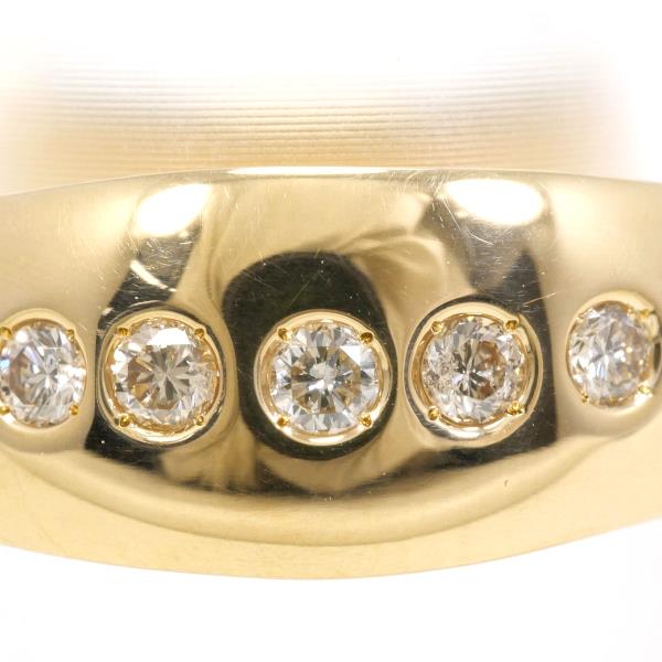 18K Yellow Gold Diamond Ring for Women - Elegant Wedding, Engagement, Anniversary Jewelry Gift - Perfect for Special Occasions & Everyday Luxury
