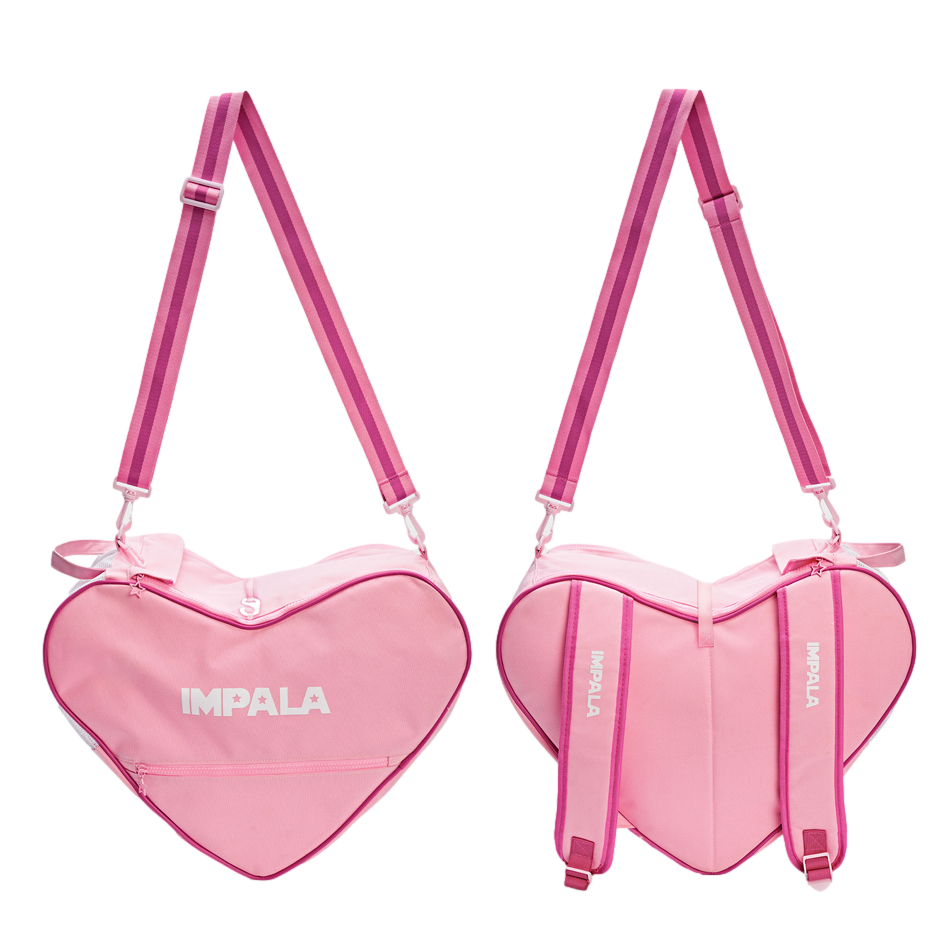 Impala Skate Bag Pastel Pink - Durable Roller Skating Backpack for Women & Girls - Perfect for Rink, Park & Travel Accessories