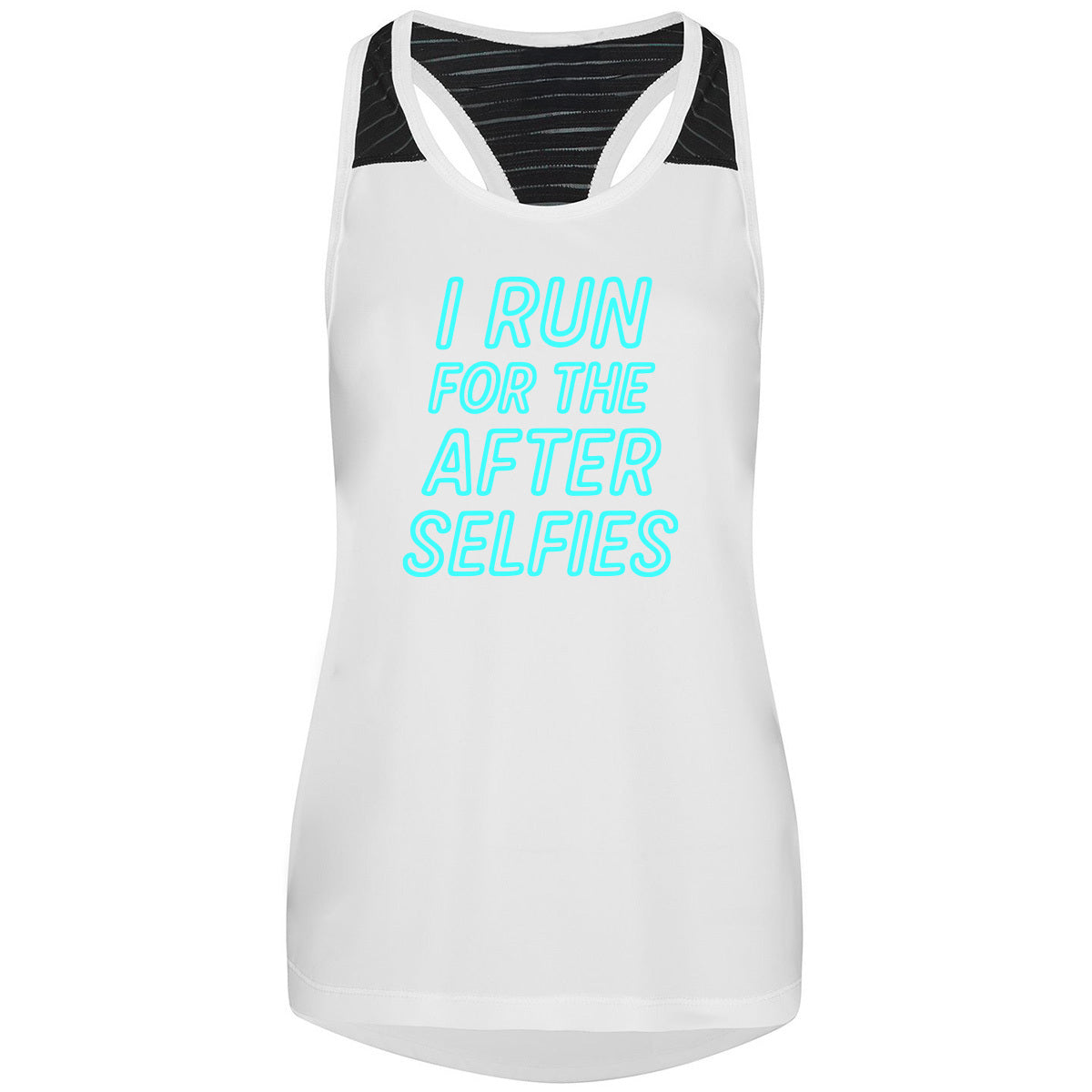 Breathable Mesh Racerback Vest for Running & Workouts - Perfect for Gym Selfies & Active Lifestyle