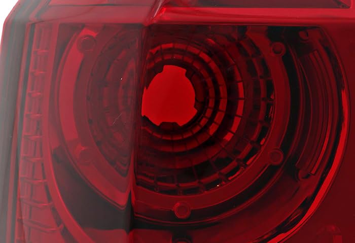 2006-2010 Jeep Commander LED Tail Lights Pair - Left & Right Side Replacement Lamps for Enhanced Visibility & Style - Perfect for Off-Roading, Night Driving & Vehicle Customization
