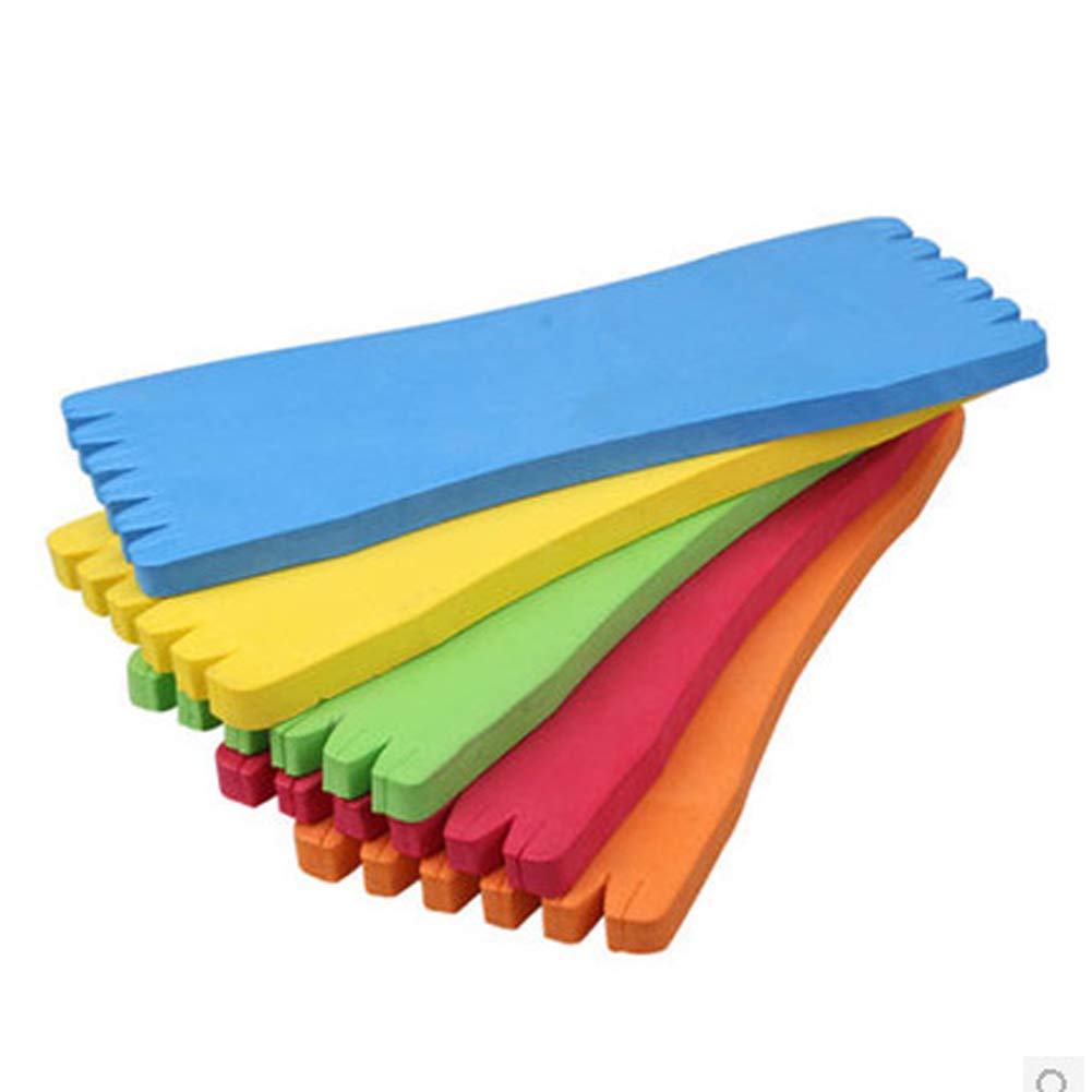 10Pcs Foam Fishing Line Holders with Snelled Hook Keepers - Durable Leader Organizer Storage Accessories for Freshwater & Saltwater Fishing - Perfect for Tackle Box Organization & Boat Fishing Gear Storage