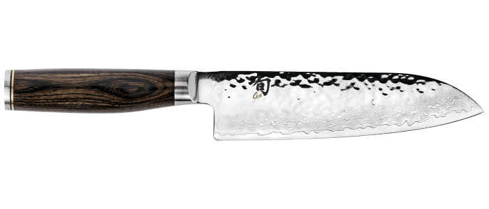 Shun Premier 7-Inch Santoku Knife - Japanese Kitchen Knife for Precision Slicing, Dicing & Chopping - Perfect for Home Chefs & Professional Cooking