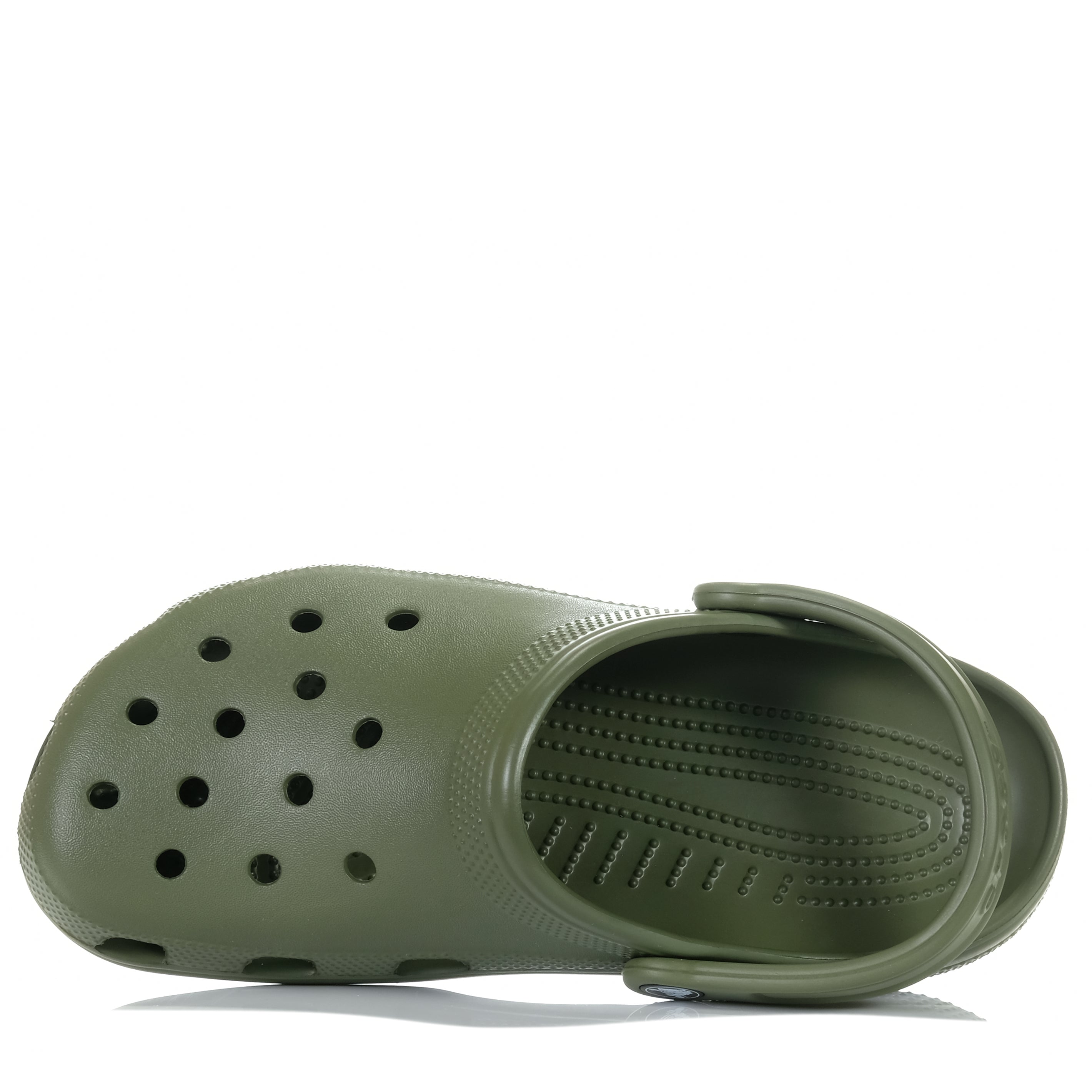 Crocs Classic Clog for Men - Comfortable Slip-On Shoes in Army Green | Perfect for Casual Wear, Outdoor Activities & Home Use