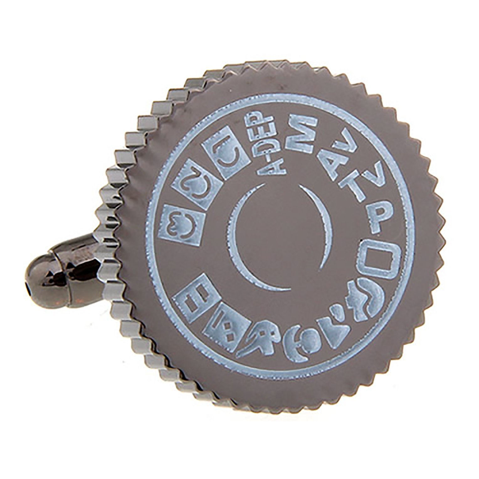 Stylish Camera Mode Dial Cufflinks for Men - Vintage Photography Inspired Dress Accessories - Perfect for Weddings, Business Meetings & Formal Events