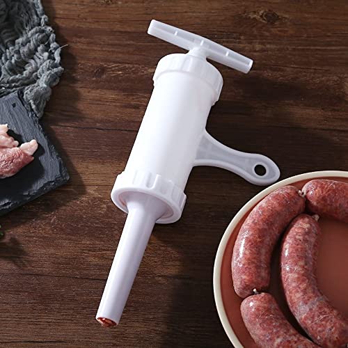 2 Pack Manual Sausage Stuffer Machine - Heavy Duty Meat Filler & Salami Maker - Food Grade Kitchen Tool for Home Use | Perfect for Making Homemade Sausages, Jerky & Ground Meat Stuffing