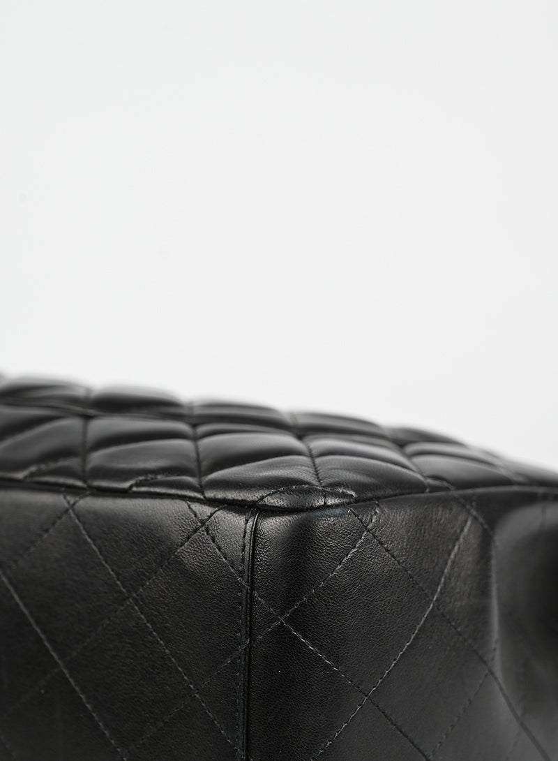 Chanel Timeless Jumbo Black Leather Handbag - Luxury Designer Tote Bag for Women, Perfect for Work, Travel & Evening Events
