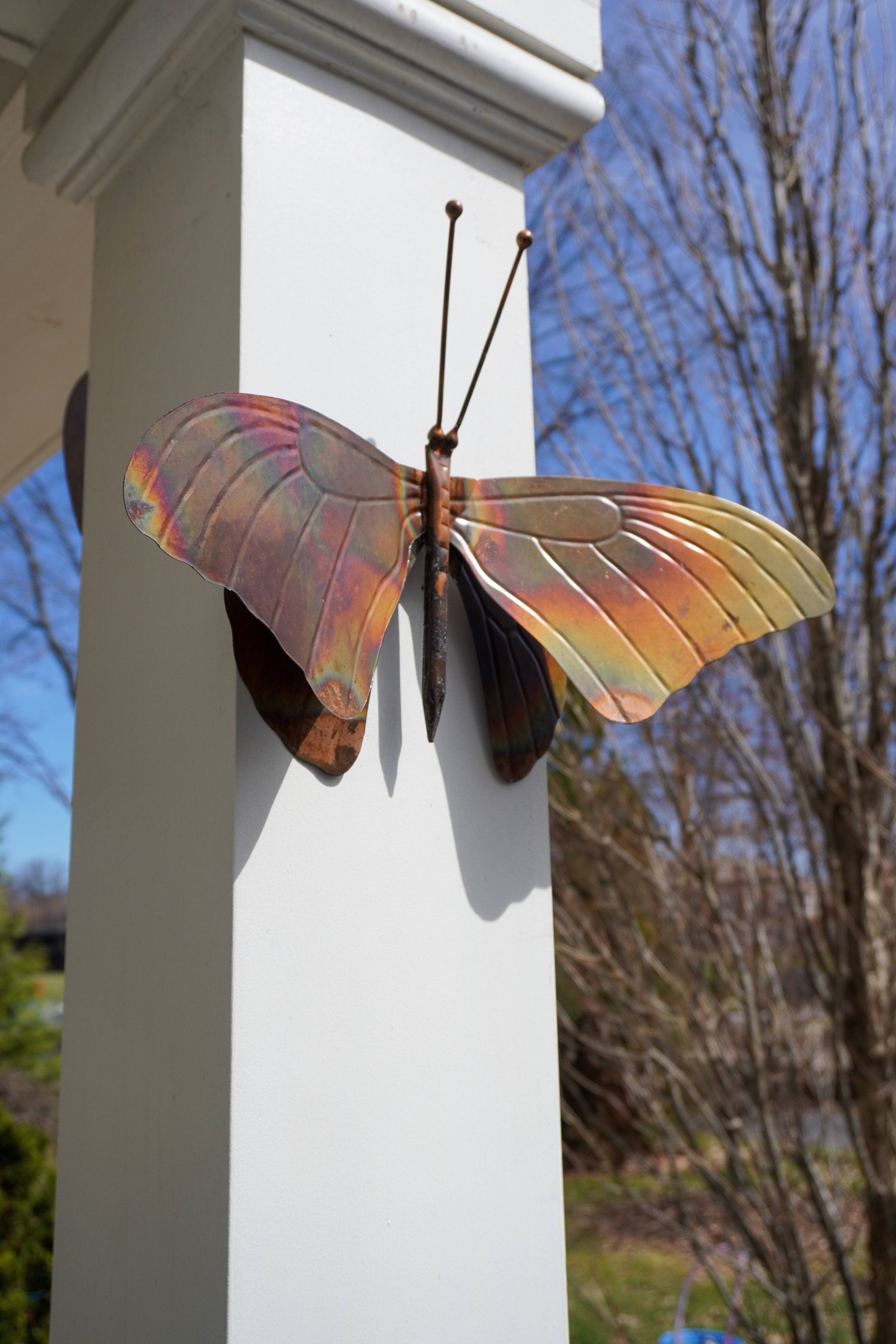 Hanging Butterfly Decor - Elegant Wall Art for Home & Garden - Perfect for Bedroom, Living Room, and Outdoor Spaces