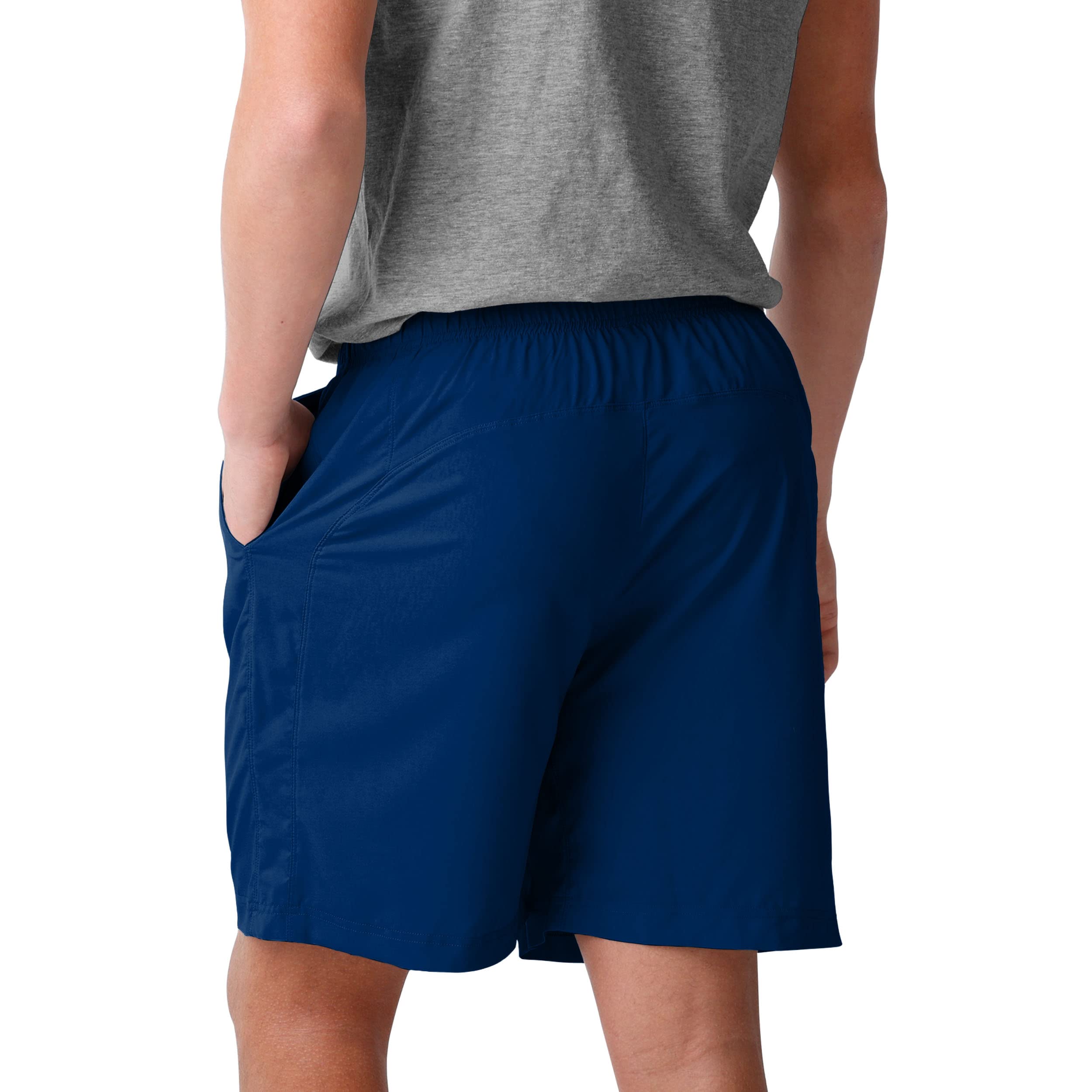 FOCO Dallas Cowboys NFL Men's Solid Woven Athletic Shorts - Size S | Comfortable Sports Shorts for Football Fans, Lounge Wear & Casual Outfits