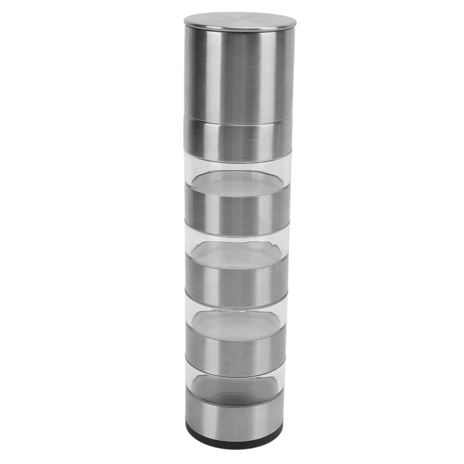 Premium Salt Grinder & Pepper Mill Set - Space-Saving Kitchen Essential for Cooking, Baking & Outdoor BBQ | Perfect for Home, Camping & Restaurant Use
