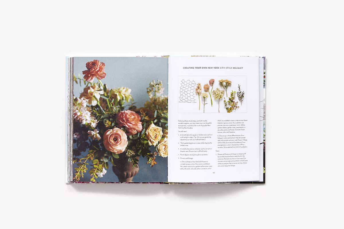 New York in Bloom - Stunning Floral Wall Art for Home & Office Decor | Perfect for Living Room, Bedroom, and Gift Giving