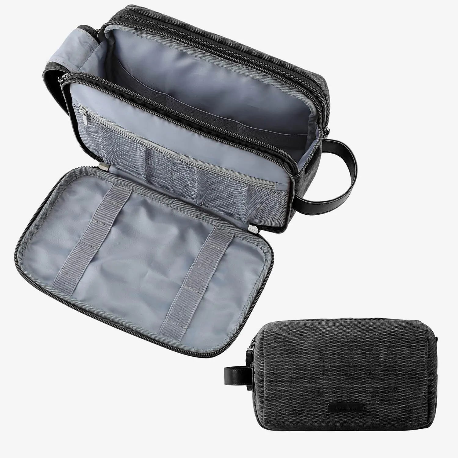 Premium Travel Toiletry Bag for Men & Women - Waterproof Hanging Cosmetic Organizer with Multiple Pockets - Perfect for Camping, Gym, Business Trips & Air Travel