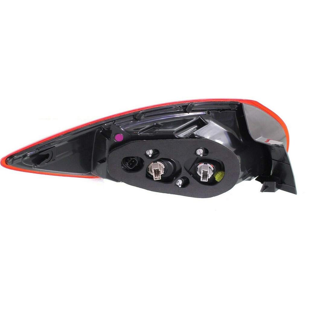 Mazda CX-5 Tail Light Assembly Passenger Side Outer 2013-2016 Models - CAPA MA2805111 | KD3351150C - Perfect Replacement for Damaged Lights & Nighttime Driving Safety