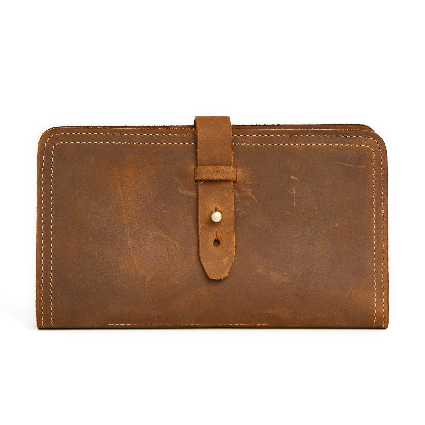 Premium RFID Blocking Leather Passport Holder - Slim Travel Wallet for Men & Women - Perfect for Airports, Business Trips & International Travel