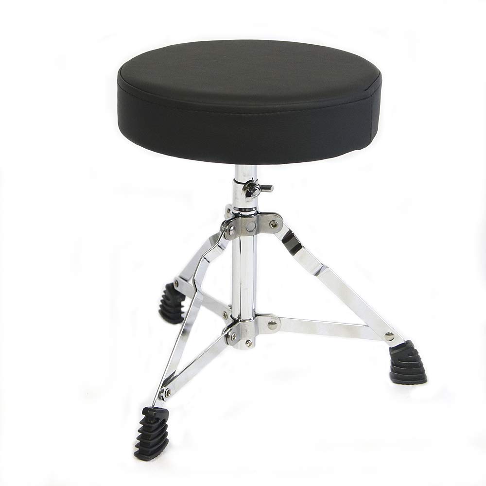 GP50RD Complete Junior Drum Set for Kids - 3-Piece Red Drum Kit with Cymbals & Stool | Perfect for Beginners, Home Practice & Music Lessons