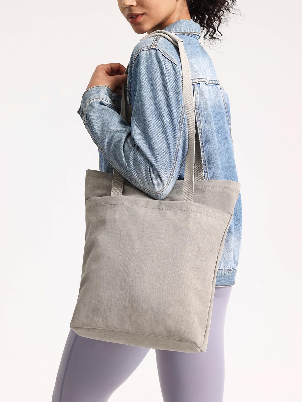 2-in-1 Waterproof Tote Bag & Backpack for 14