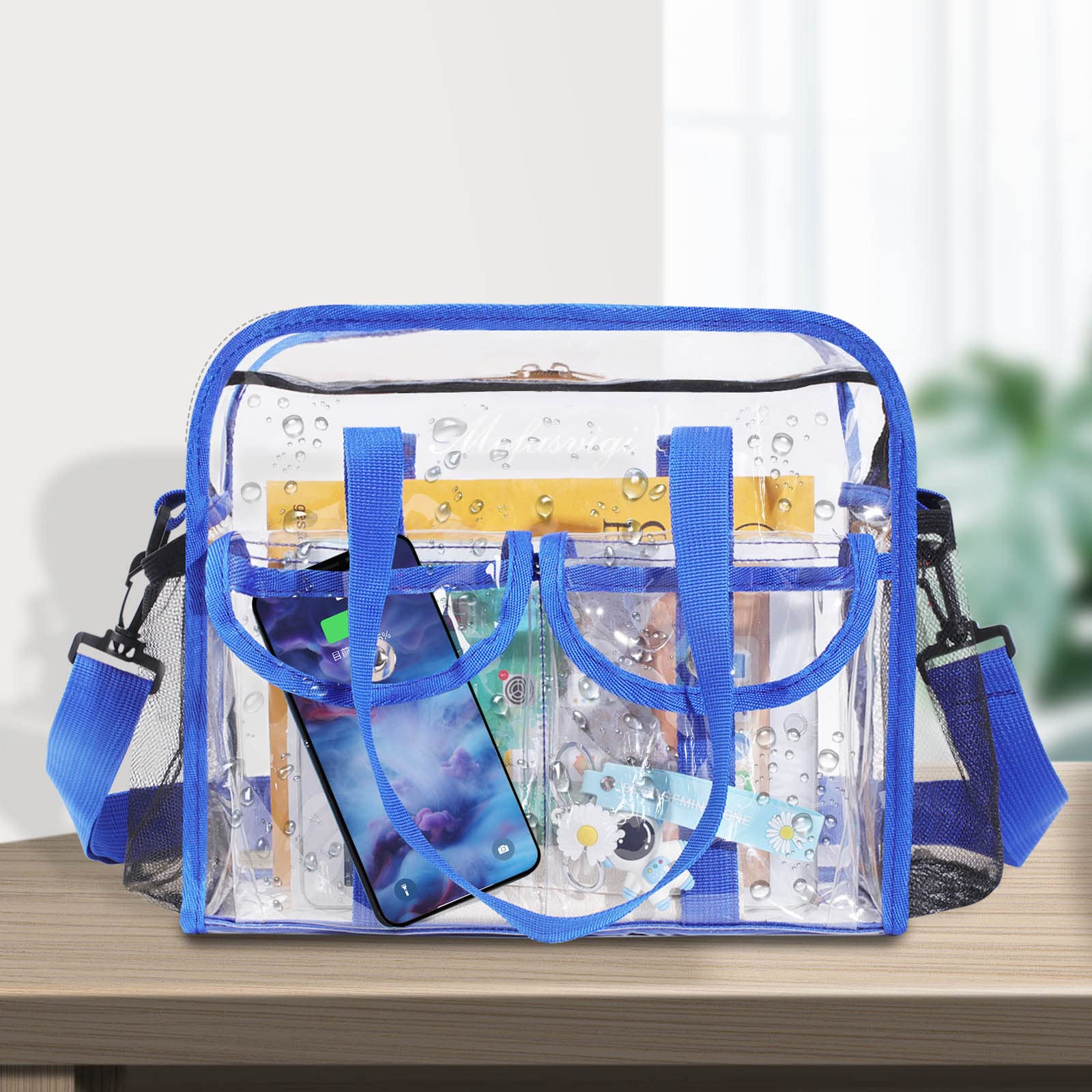 MOFASVIGI Clear Stadium Approved Tote Bag - 12