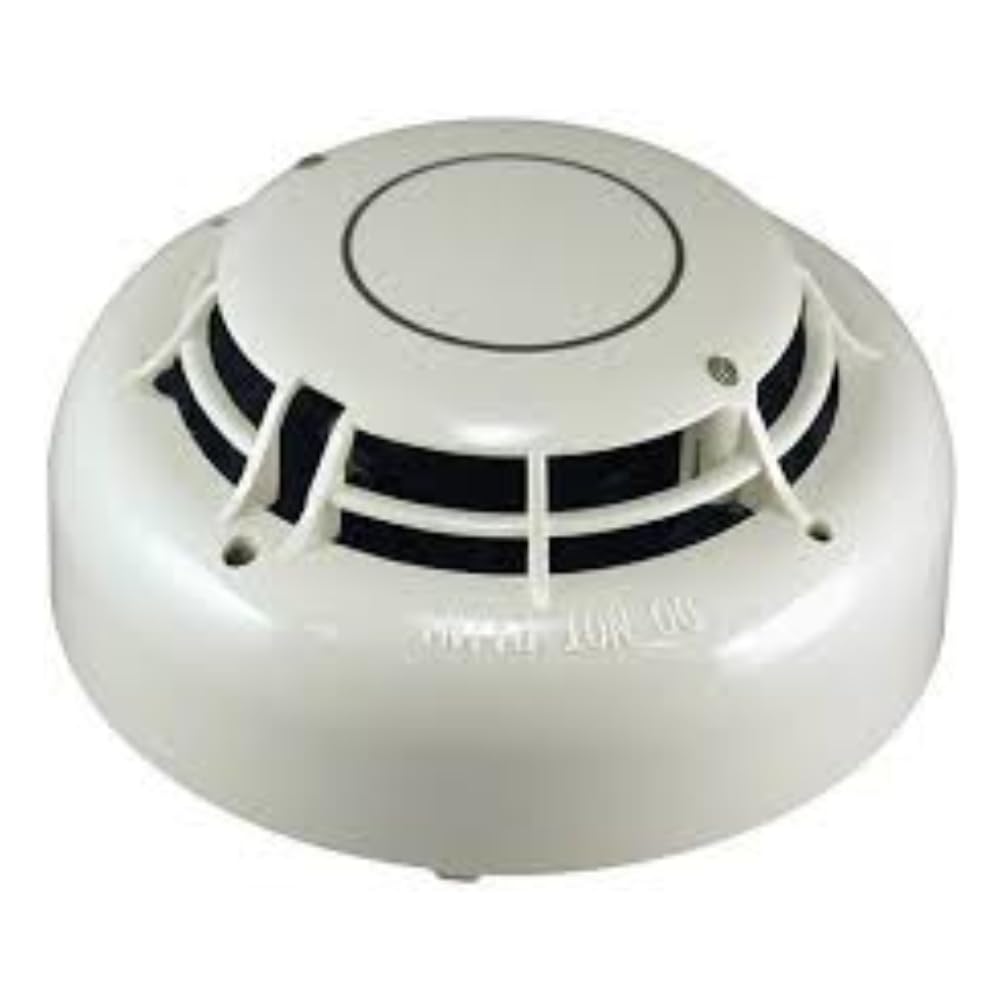 ATJ-EA Fixed Temperature & Rate of Rise Heat Detector - Fire Alarm Sensor for Home, Office & Industrial Safety Protection