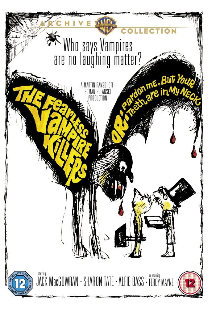 The Fearless Vampire Killers - Classic Horror Movie DVD - Perfect for Halloween Parties & Movie Nights