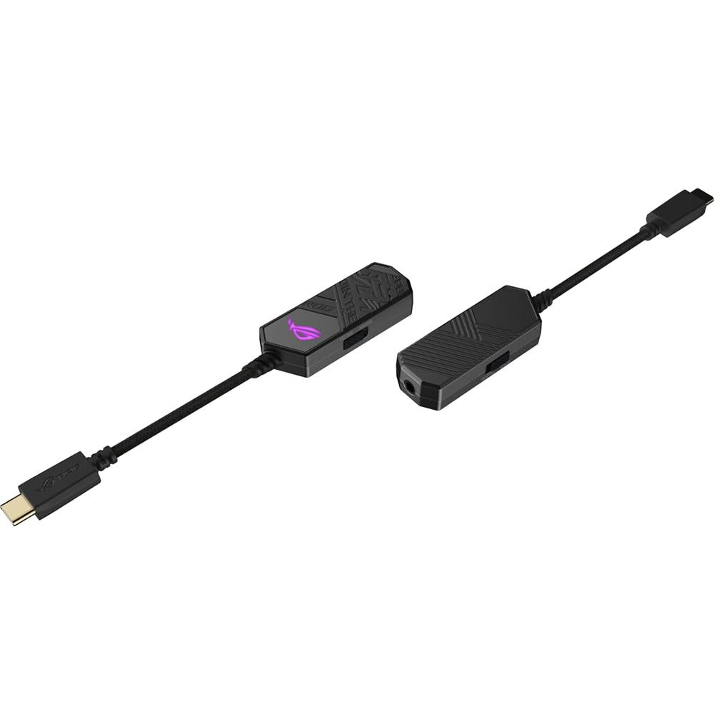 ASUS ROG Clavis USB-C Gaming DAC Headphone Amplifier - High-Resolution Audio for PC, PS5, Mobile - Perfect for Gaming, Streaming & Music Listening