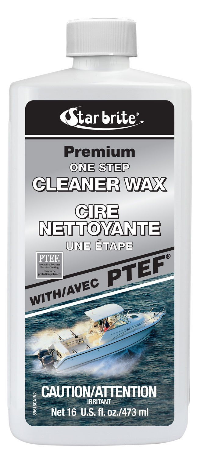 STAR BRITE Premium Cleaner & Wax for Boats, RVs & Cars – Ultimate Protection & Shine for Marine & Automotive Surfaces