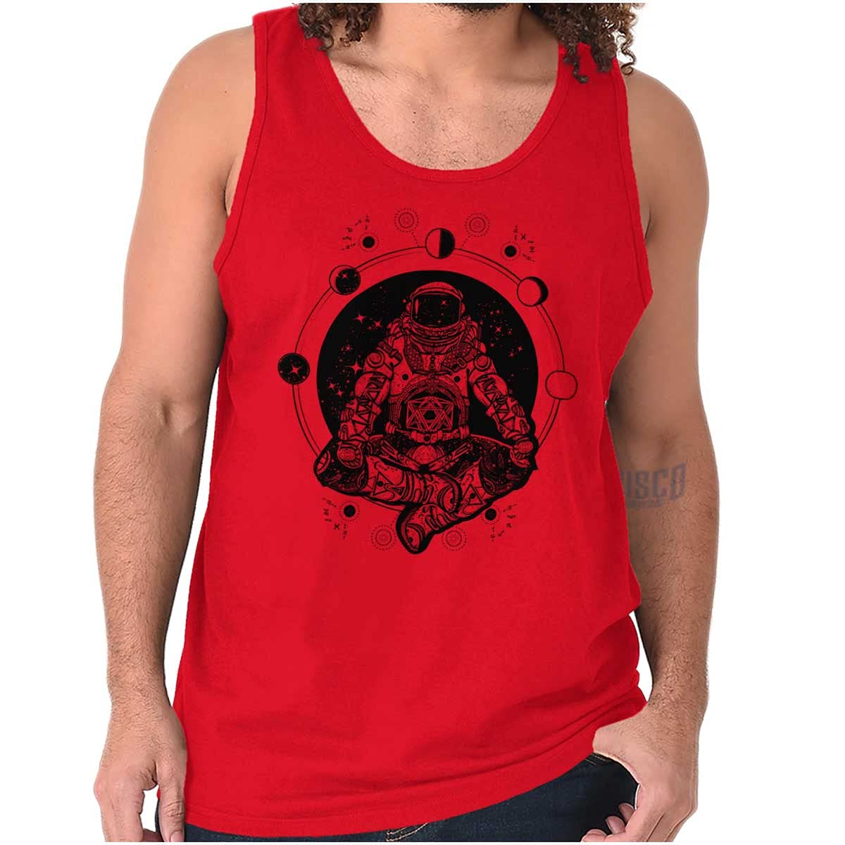 Cosmos Astronaut Space Themed Stylish Tank Top T-Shirt for Men & Women - Perfect for Space Enthusiasts, Sci-Fi Fans, and Casual Wear