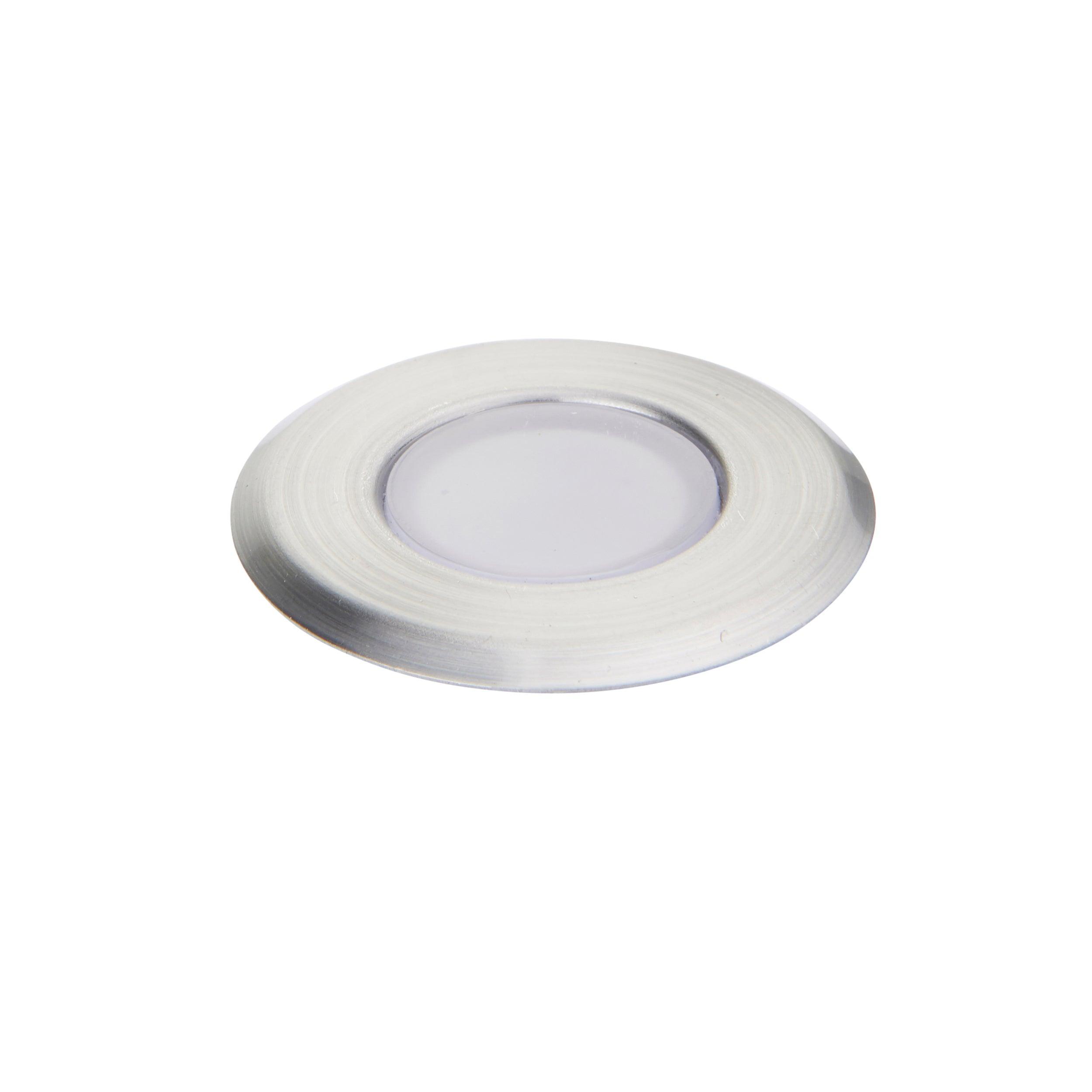 Waterproof Cove Cool White LED Decking Light 0.8W IP67 - Outdoor Landscape Lighting for Patio, Garden, Pathway & Pool Area