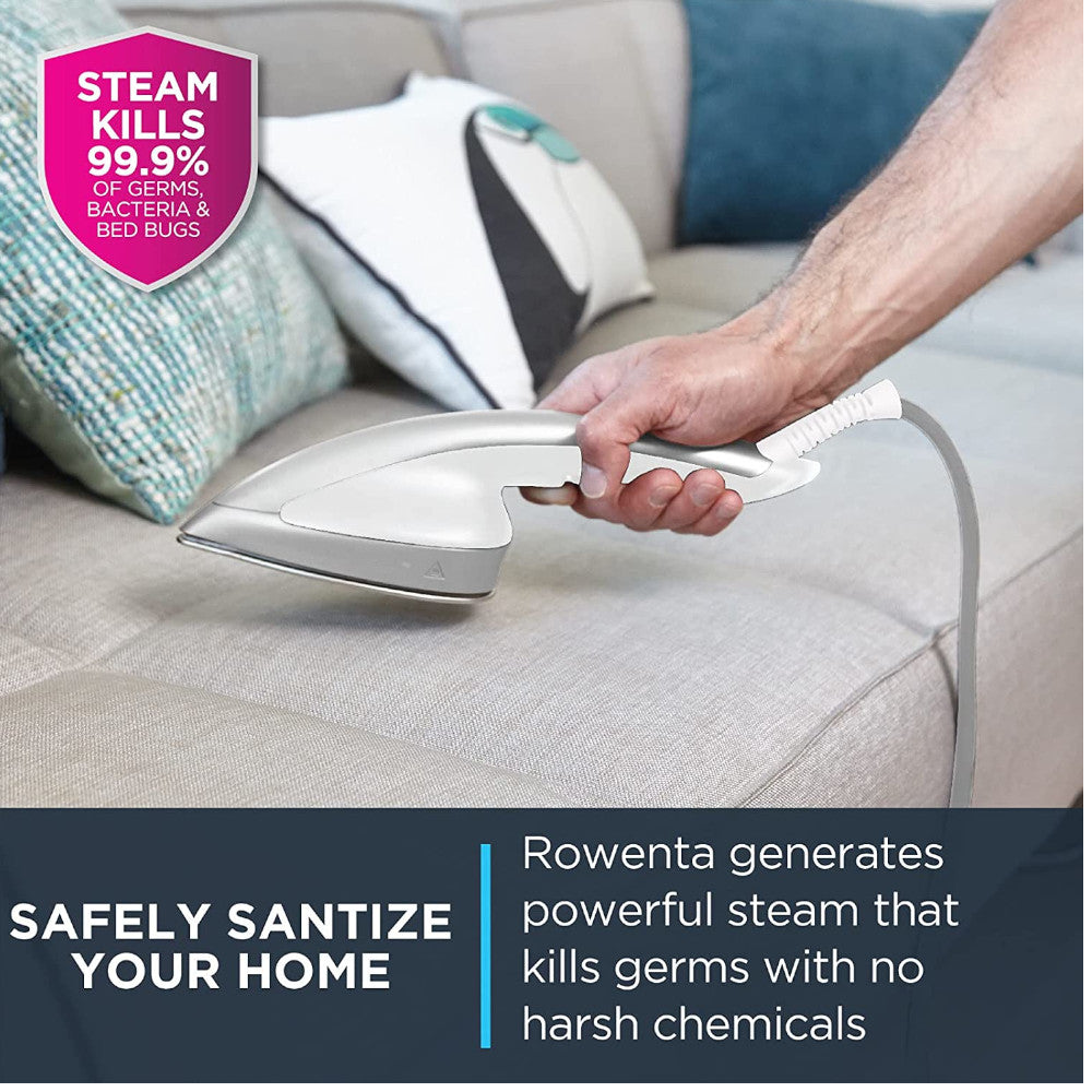ROWENTA IXEO All-in-One Garment Care Steamer - QR1411 | Portable Fabric Steamer for Clothes, Curtains & Home Use | Blemished Packaging with Full Warranty | Perfect for Travel, Weddings & Daily Outfits