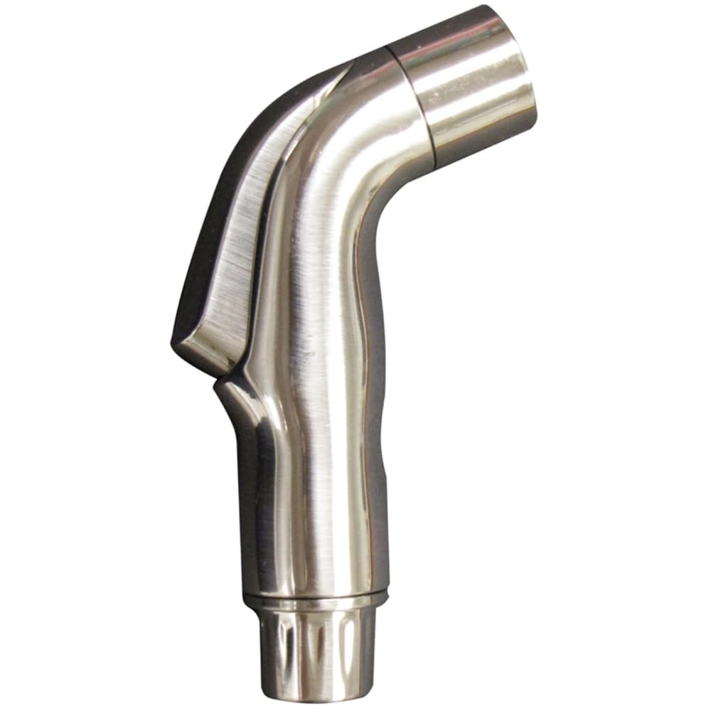 Plumb Pak Silver Brushed Nickel Replacement Spray Head - High Pressure Shower Head for Bathroom, Kitchen Sink, and Outdoor Use