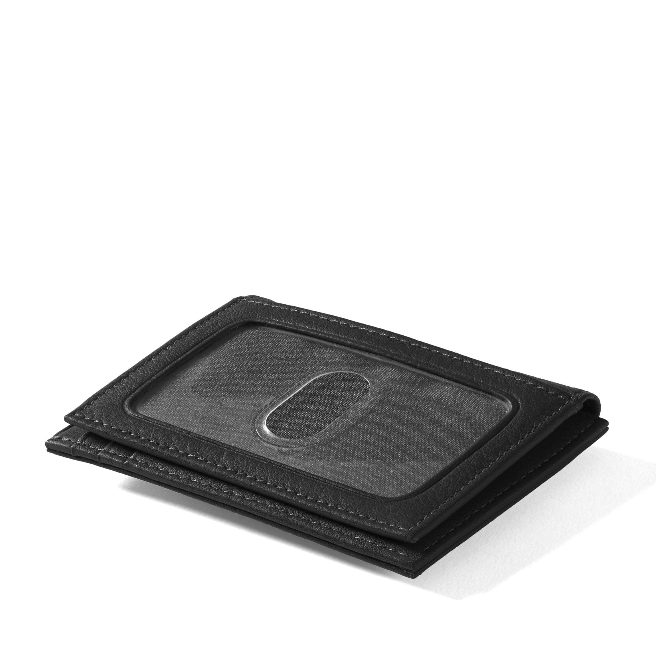 Premium Leather Money Clip Card Holder - RFID Blocking Slim Wallet for Men & Women | Perfect for Travel, Business & Everyday Use
