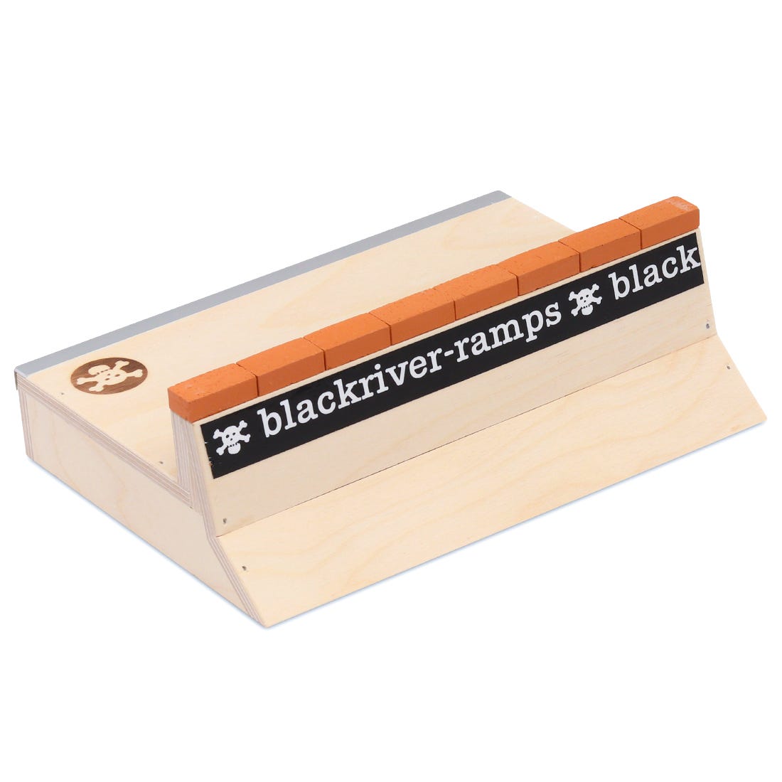 Blackriver Fingerboard Ramps - Jay Ramp Dos for Tech Deck & Finger Skateboarding | Perfect for Skate Park Replicas & Indoor Play